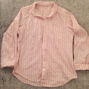Victoria’s Secret Pink Striped Pajama Shirt